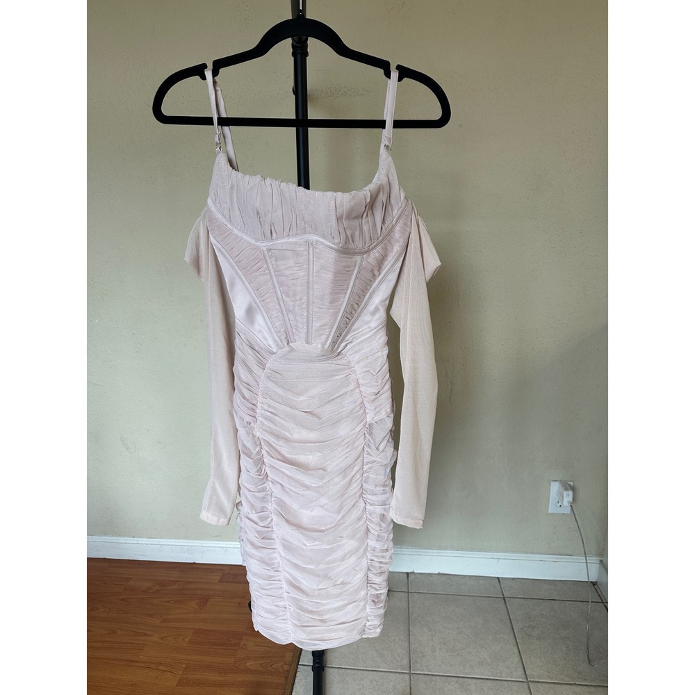 House of CB 'Freyja' Crystal Gathered Corset Dress NWOT size XS - Picture 4 of 14